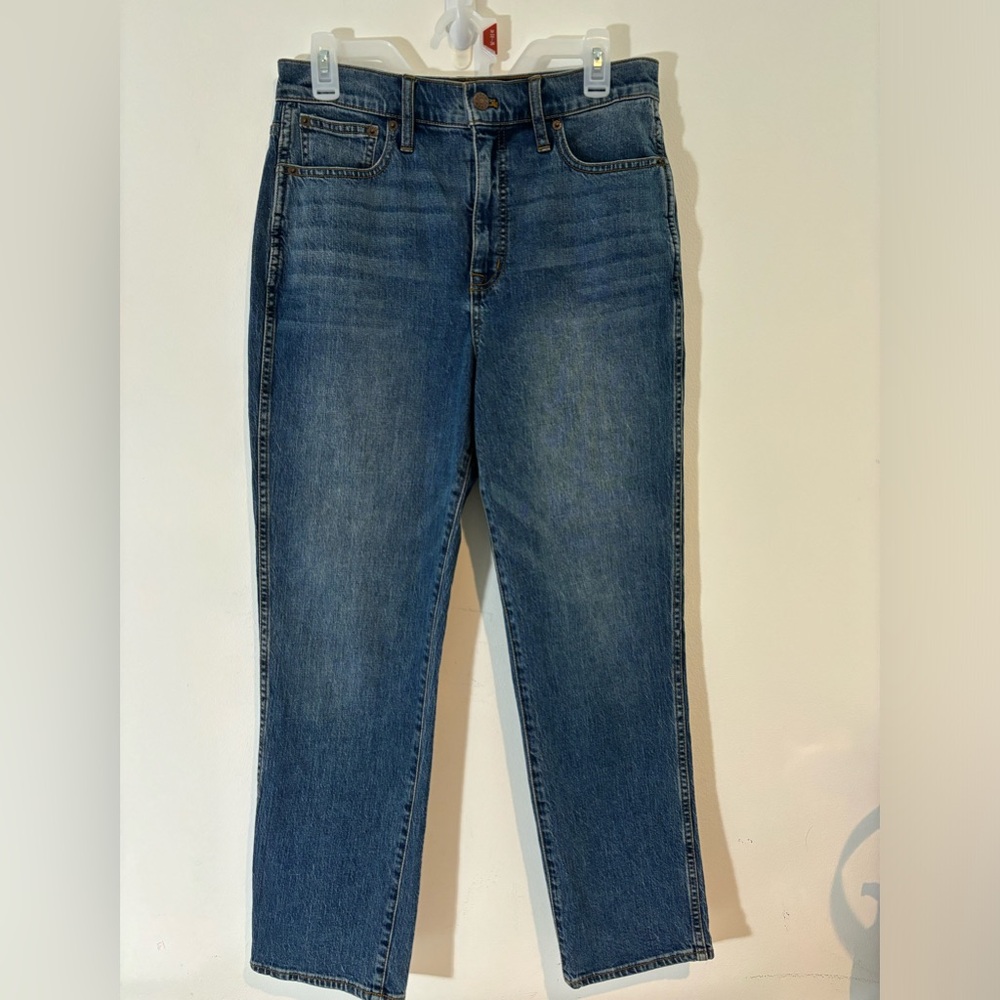 J.Crew Women Size 28 High-Waisted Classic Vintage Blue Jean Denim